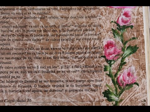 Bible Journaling Isaiah 35:1