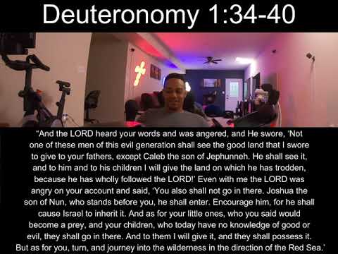 Verse of the Day: #232 Deuteronomy 1:28-46 [Stuck in the Wilderness Pt. 2/4]