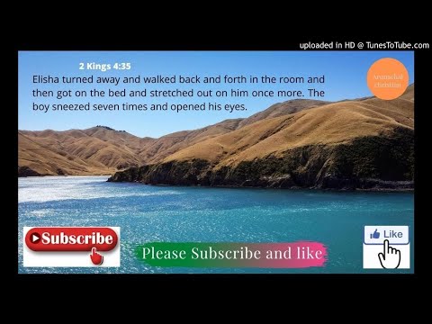 Morning Manna | 2 Kings 4:35 | By Mihin Dollo | In Apatani