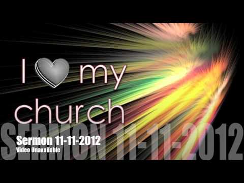 SMS I Love My Church - I Will Go, Luke 9:57-58 (11-11-2012)