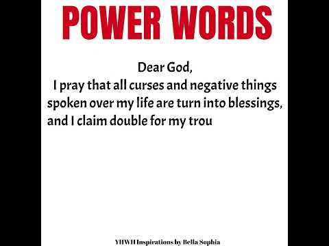 Promises to turn curses to blessing | Job 42:10 and Nehemiah 13:2 and Prayer