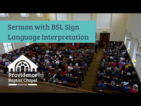 BSL: A World Without God?: Ephesians 2:12-13: Gospel Service 19 April 2020