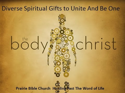 Oneness Through Diversity (1 Corinthians 12: 12-19) 8/30/15