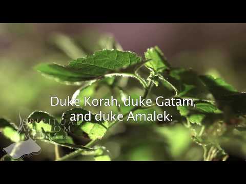Genesis 36:16 - Duke Korah, duke Gatam, and duke Amalek: these are the dukes - Bible Verses