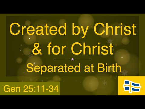 Live Stream, May 1 @10am, Genesis 25:11-34