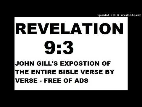 Revelation 9:3 John Gill's Exposition of the Entire Bible Verse by Verse