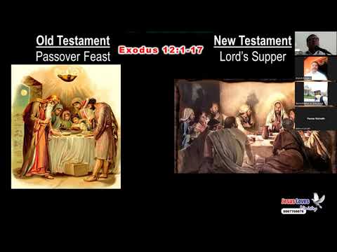 Passover & Memorial Supper - Exodus 12 : 1 - 17 - Free Kannada Bible Study - Br Raju - 8867768876
