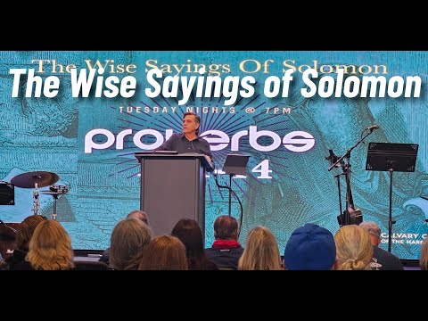 Proverbs 16:1-14 | Tuesday Night Bible Study | 6-11-2024 | Pastor Joe Pedick