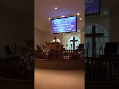 Clip from the Sermon Forget not all His Benefits by Pastor Brent Lewis 05292016
