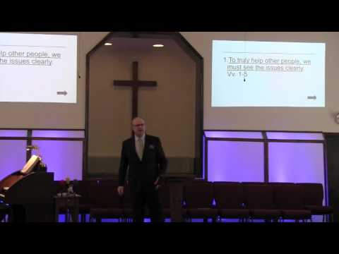 "How May I Help You?" Matthew 7:1-14 - 4/10/16 AM