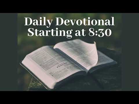 Daily Devotion - 27/05/20 1 Kings 17:7-16