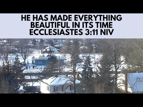 ECCLESIASTES 3:11 NIV | HE HAS MADE EVERYTHING BEAUTIFUL IN ITS TIME
