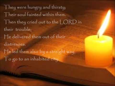 Daily Bread: Psalm 107:1-9 (NASB)