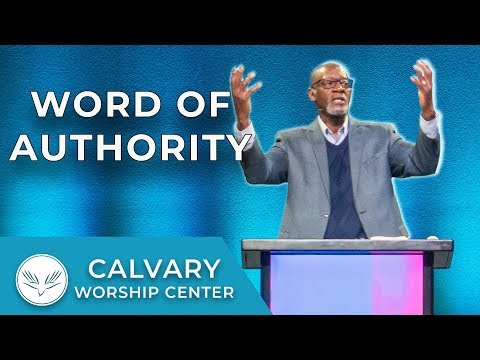 Word Of Authority | Luke 7:1-10 | Al Pittman | November 3rd, 2019