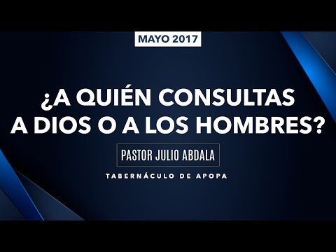 0518 | ¿A quién consultas a Dios o a los hombres? | 2 Samuel 6:1-11 | 140517