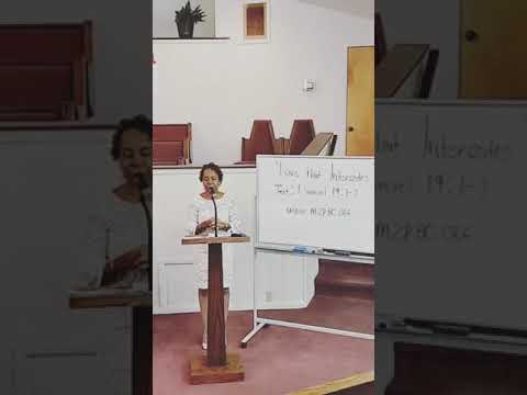 Mt. Zion Church School 10/4/2020 - LOVE THAT INTERCEDES - 1 Samuel 19:1-7 - Laura Hunt