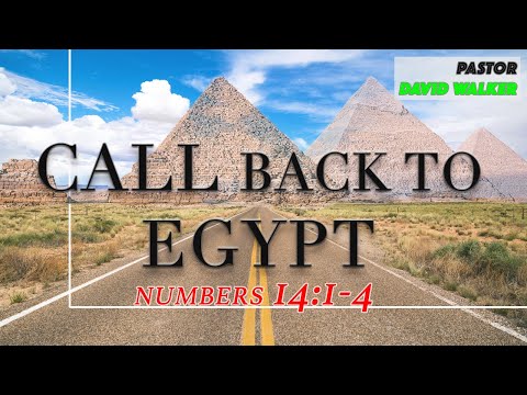 Call Back to Egypt (Numbers 14:1-4) - Pastor David Walker