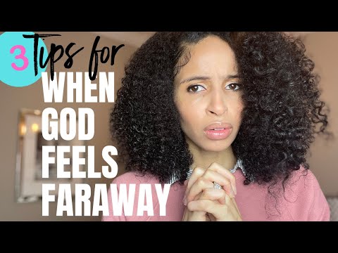 God Feels Faraway ! 3 TIPS TO DRAW CLOSE TO GOD // Christian Women// James 4:8 {@obediencepoadcast}