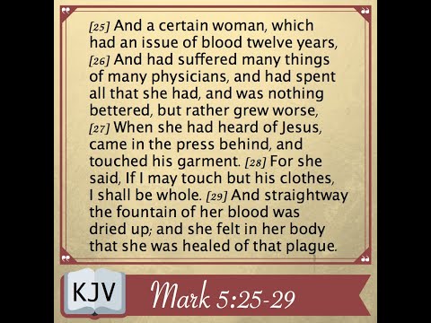 Mark 5:25-29 "Press Your Way Through"