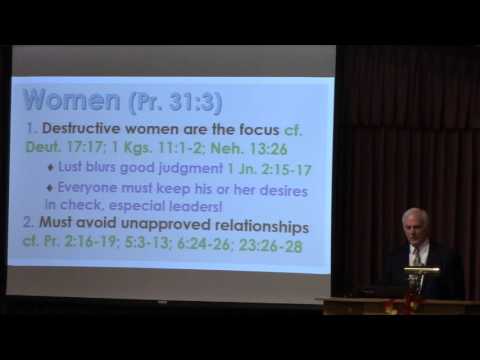 'A Royal Mother's Advice: Proverbs 31:1-9' (5/8/16 AM Worship Service)