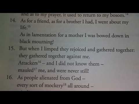 Psalms 35: 1-28...