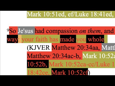 478. Receive Your Sight. Matthew 20:33-34, Mark 10:51-52, Luke 18:41-42