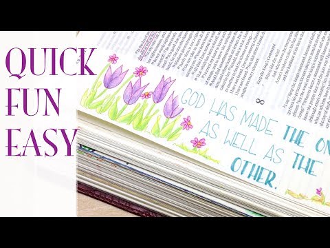 Suffering? | Bible Journaling Made Easy | Ecclesiastes 7:14