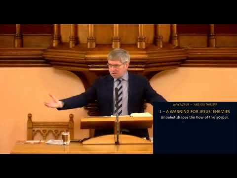 John 7:37-39 Are you thirsty?