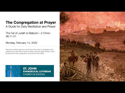 The Fall of Judah to Babylon—2 Chron. 36:11-21