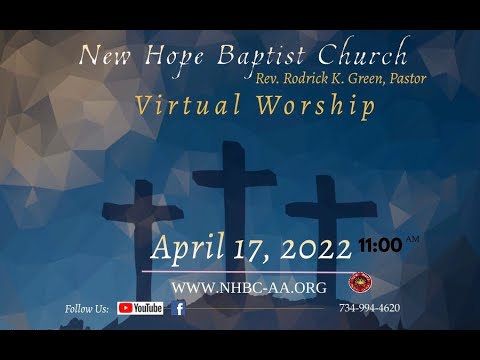 April 17, 2022 Sermon: "The Strangest Question Ever Asked." (Luke 7:16 - 23; Luke 24:1 - 6)