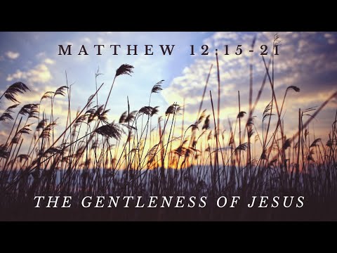 The Gentleness Of Jesus [ Matthew 12:15-21 ] by Tim Cantrell