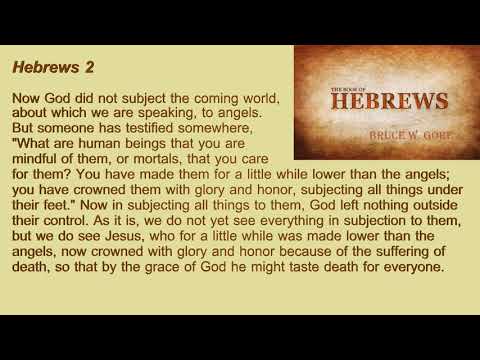 3. Hebrews 2:1ff