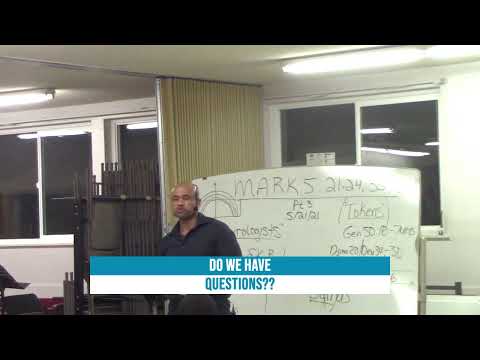 Way Of Grace Bible Church Friday Bible Study - 5/21/21 Mark 5:38-43