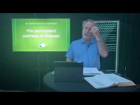 An Ambassador for Christ (2 Corinthians 5:20)