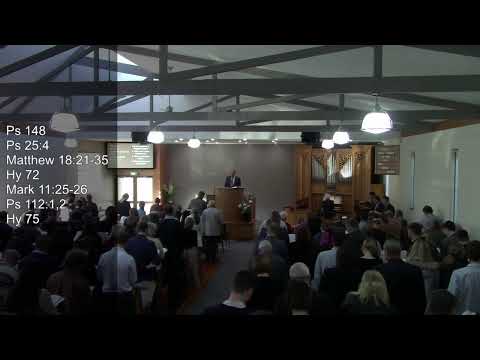 04.07.2021 ~ Rev W Bredenhof - Mark 11:25-26 Prayer requires a forgiving spirit