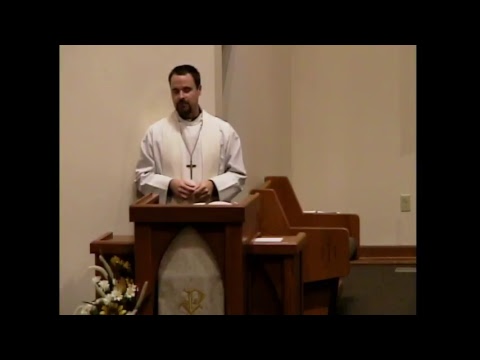 Sermon for Thanksgiving Eve - John 19:16-18, 28-30 and Matthew 28:1-7 - November 21, 2018