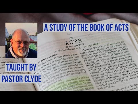 Acts 15:25-16:2,  Rev. Clyde Mawyer, Jr., Clifford Baptist Church 12-1-2020