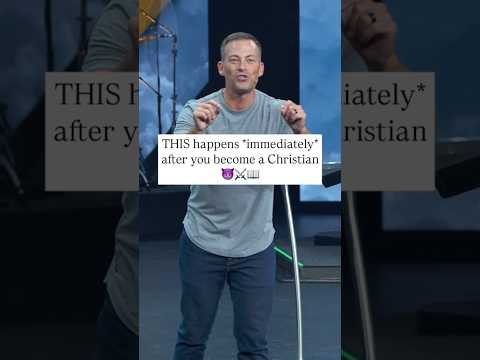 THIS is what happens *immediately* after you become a Christian