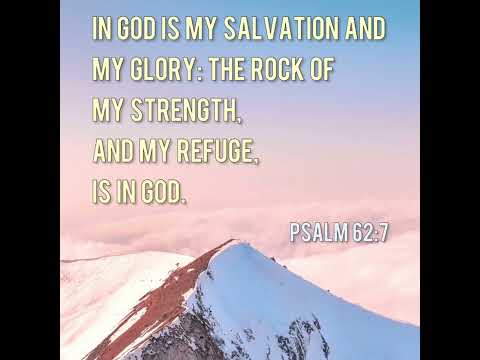 God is a refuge for us - Psalm 62:5-8 | Memory Verse Song (KJV)