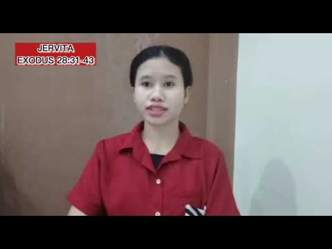 Reading The Book of Exodus 28:31-43