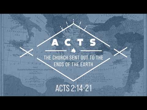 Peter's Sermon In The Last Days (Acts 2:14-21)