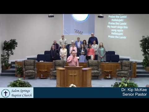 Mary REJOICES JESUS is ALIVE! John 20: 1-18  April 4, 2021, 9am Service Salem Springs Baptist Church