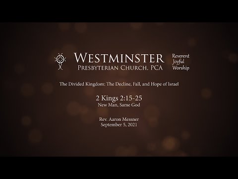 2 Kings 2:15-25 - New Man, Same God