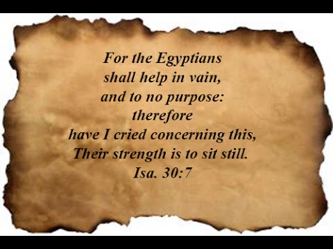 Isaiah 30:7
