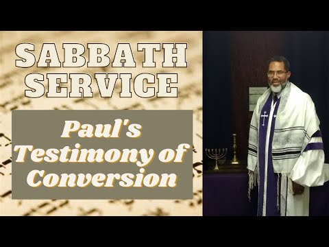Paul's Testimony of Conversion (Acts 21:39-22:16) [12/5/2020]