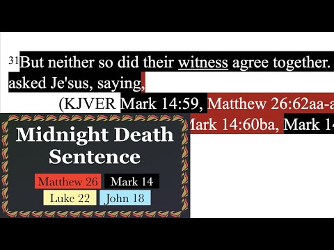 661. Jesus Hold His Peace Against False Witnesses. Matthew 26:62-63, Mark 14:59-61