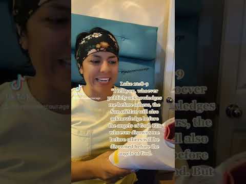 Luke 12:8-9 How I allow the HolySpirit to apply Gods word to my Everyday life. Christian