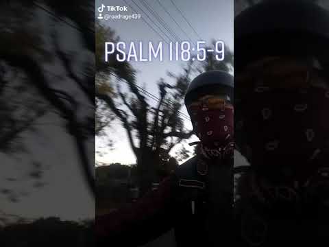 An encouraging word with RoadRage Psalm 118:5-9