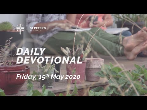 Hebrews 13 Devotional: Hebrews 13:3 "Remember those in prison" (recorded Friday, 15th May 2020)