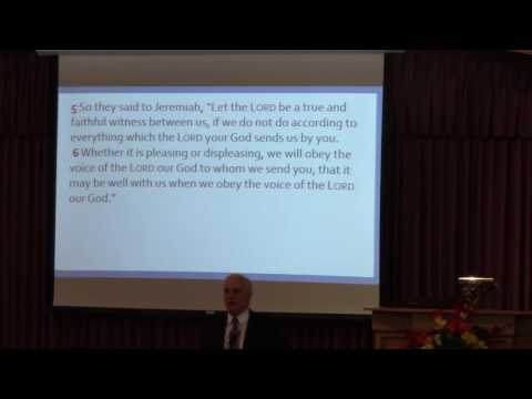 "Jeremiah In Egypt: Jeremiah 42:1-12" (5/29/16 Bible Study)